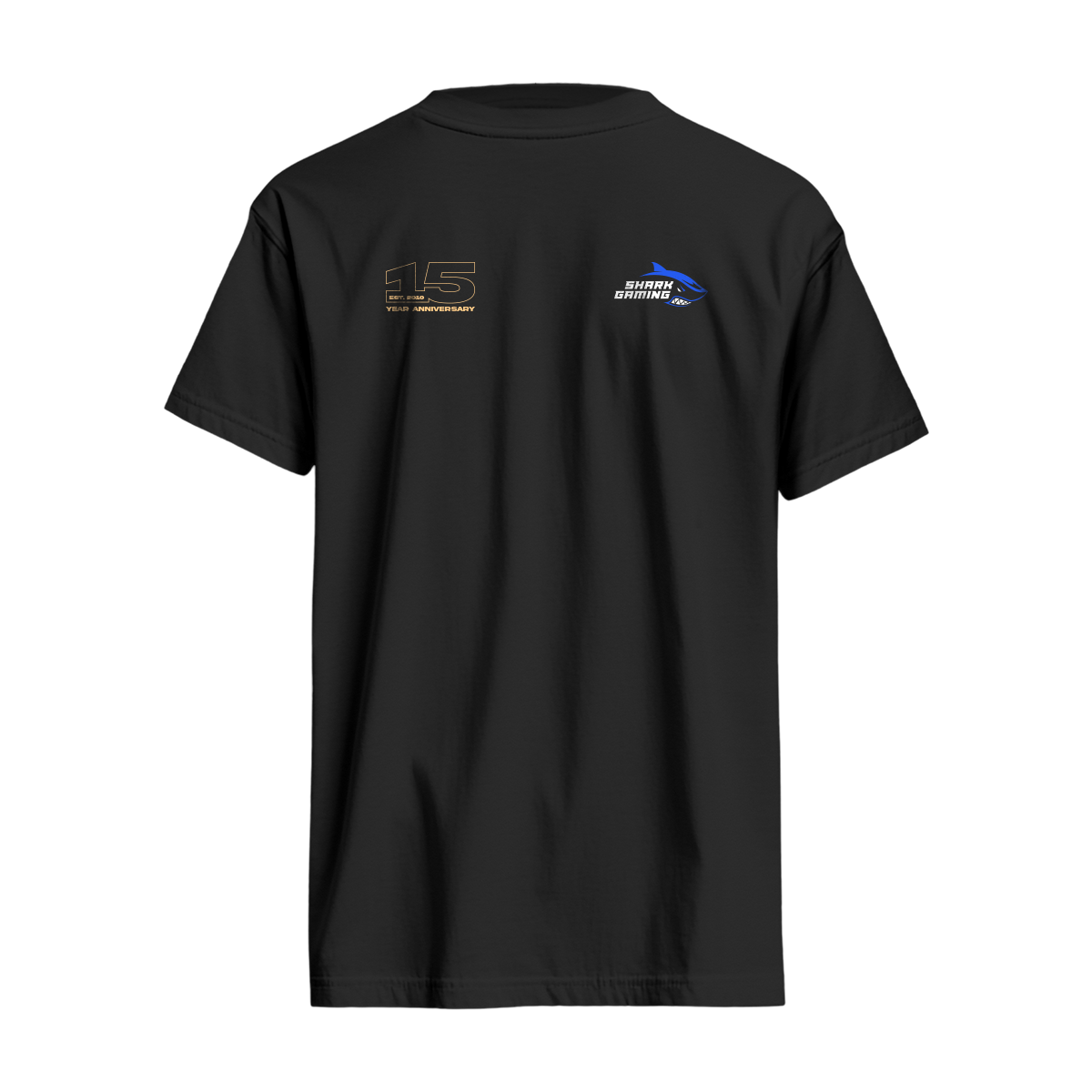 Shark Gaming T-Shirt 3XL 15 år Jubilæum