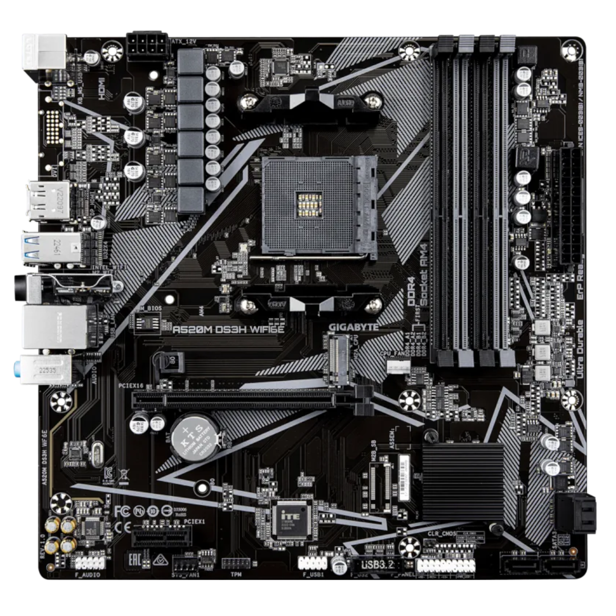 Gigabyte A520M DS3H WF6E