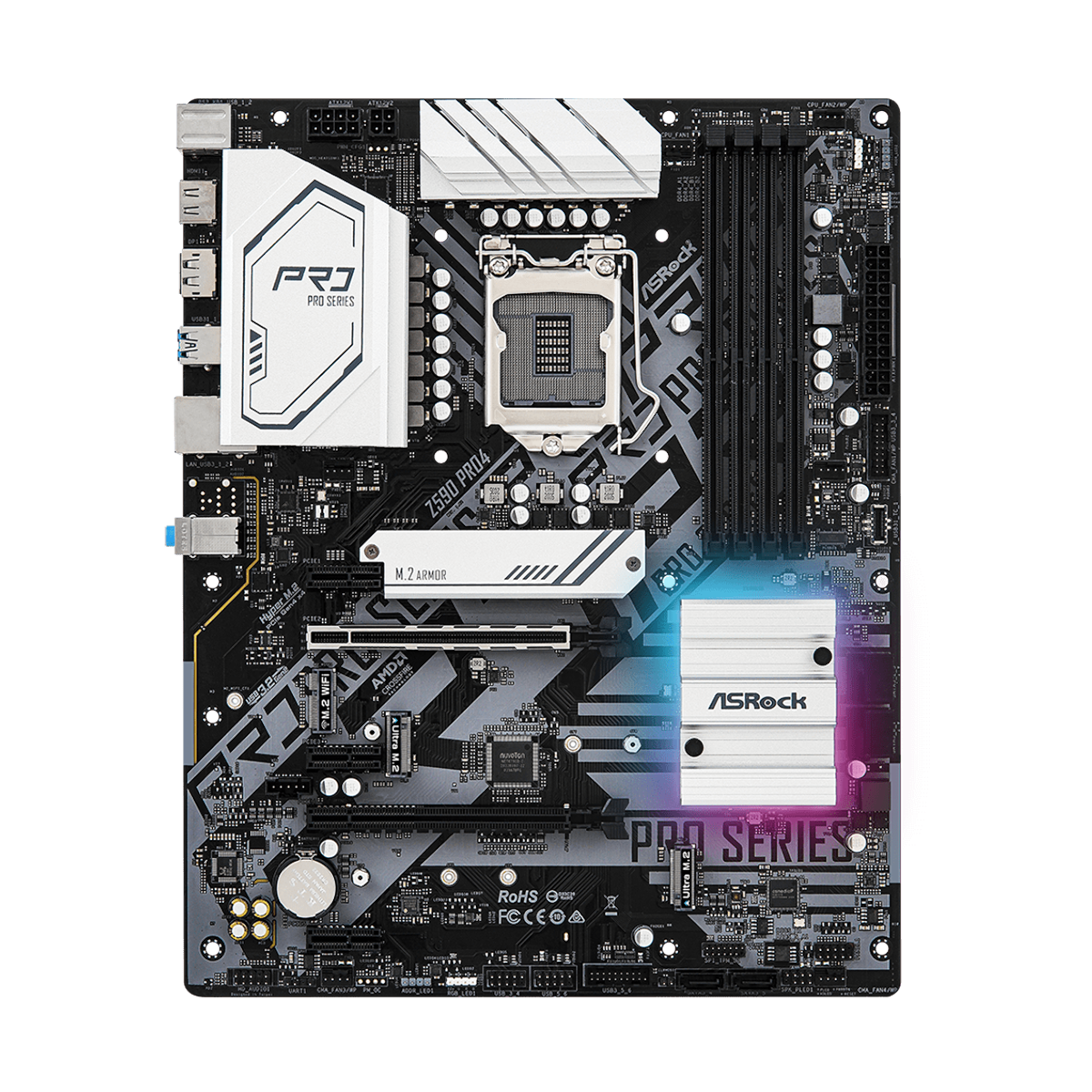 ASRock Z590 Pro4 Moderkort