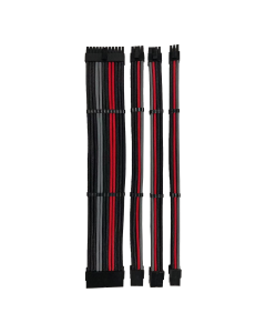 Sleeving Kit - Svart/Röd 