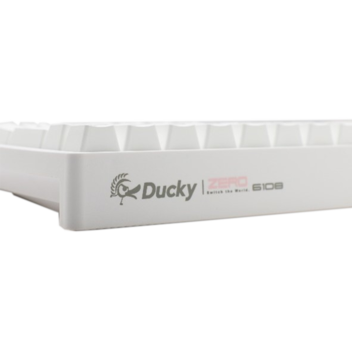 Ducky Zero 6108 White - Wireless - MX RED