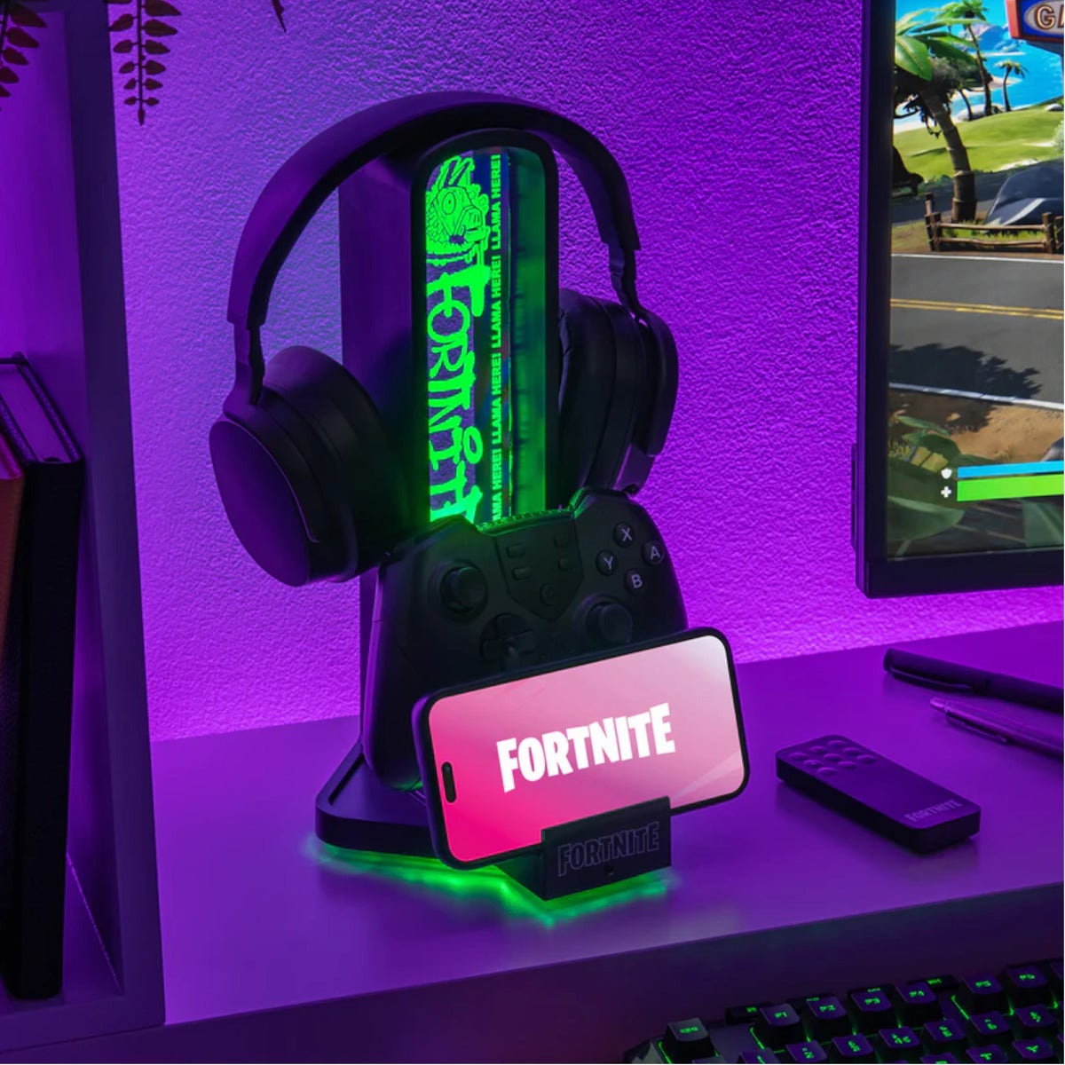 Fortnite Hörlursstativ Med Ljus