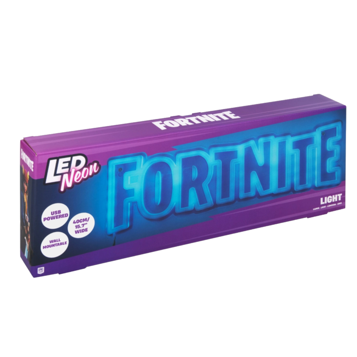 Fortnite Väggmonterbar LED Neonlampa