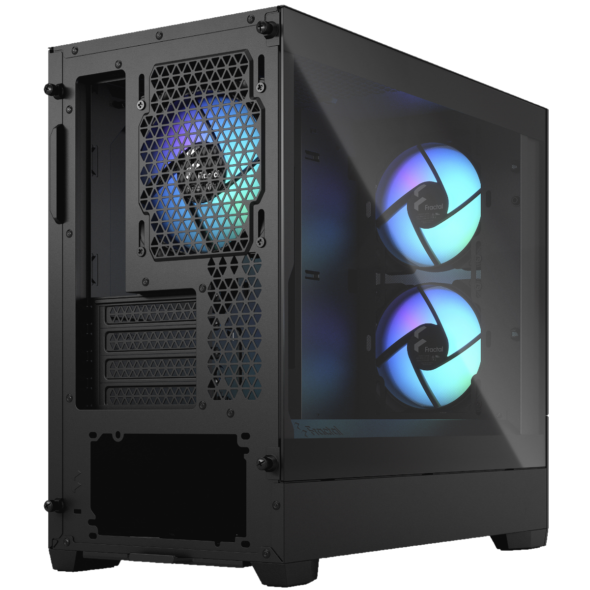 Fractal Design Pop Mini Air RGB Black TG Clear Tint Chassi