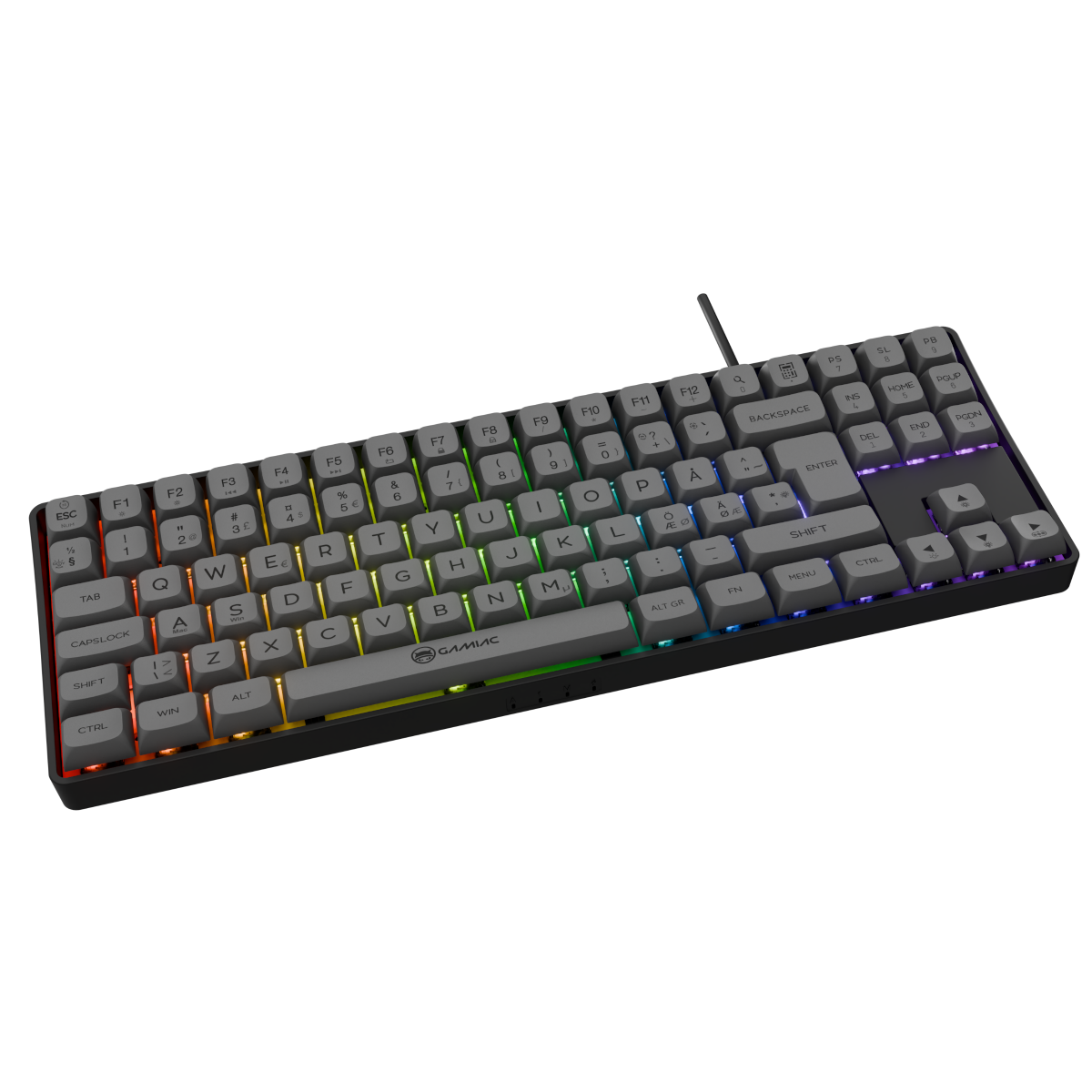 Gamiac TKL90G Grey/Black TKL - Kailh Red