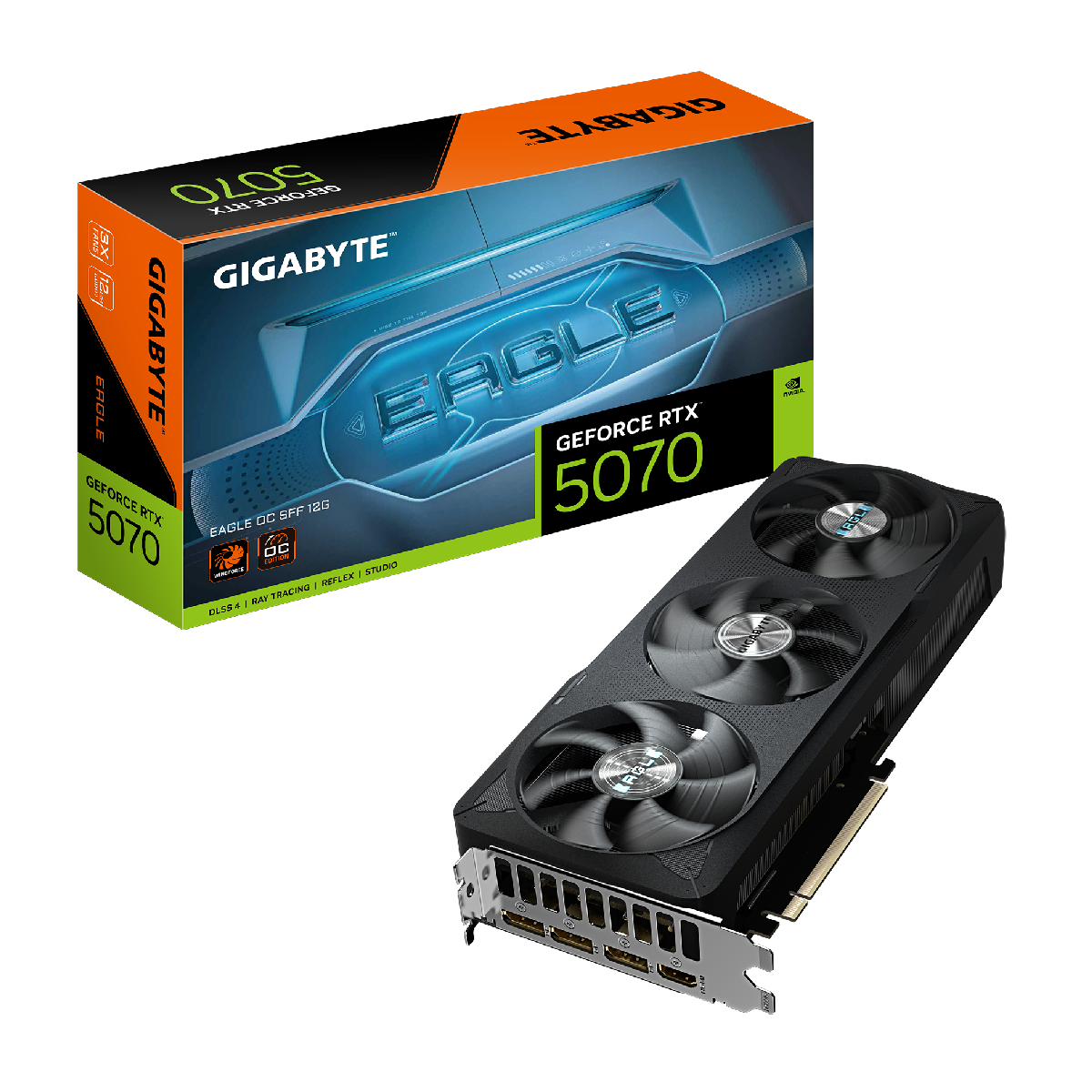 GIGABYTE GeForce RTX 5070 EAGLE OC SFF 12G Grafikkort