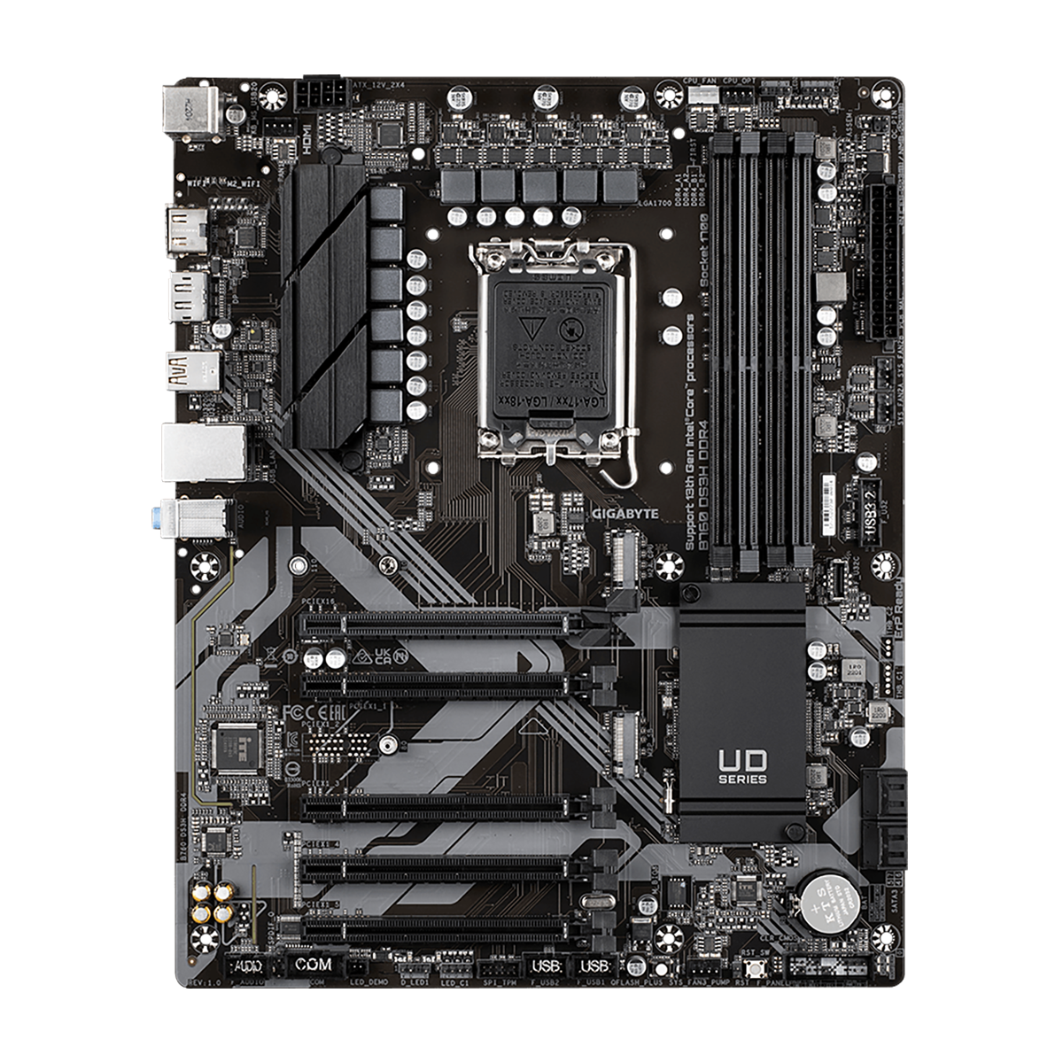 Gigabyte B760 DS3H DDR4 Bundkort