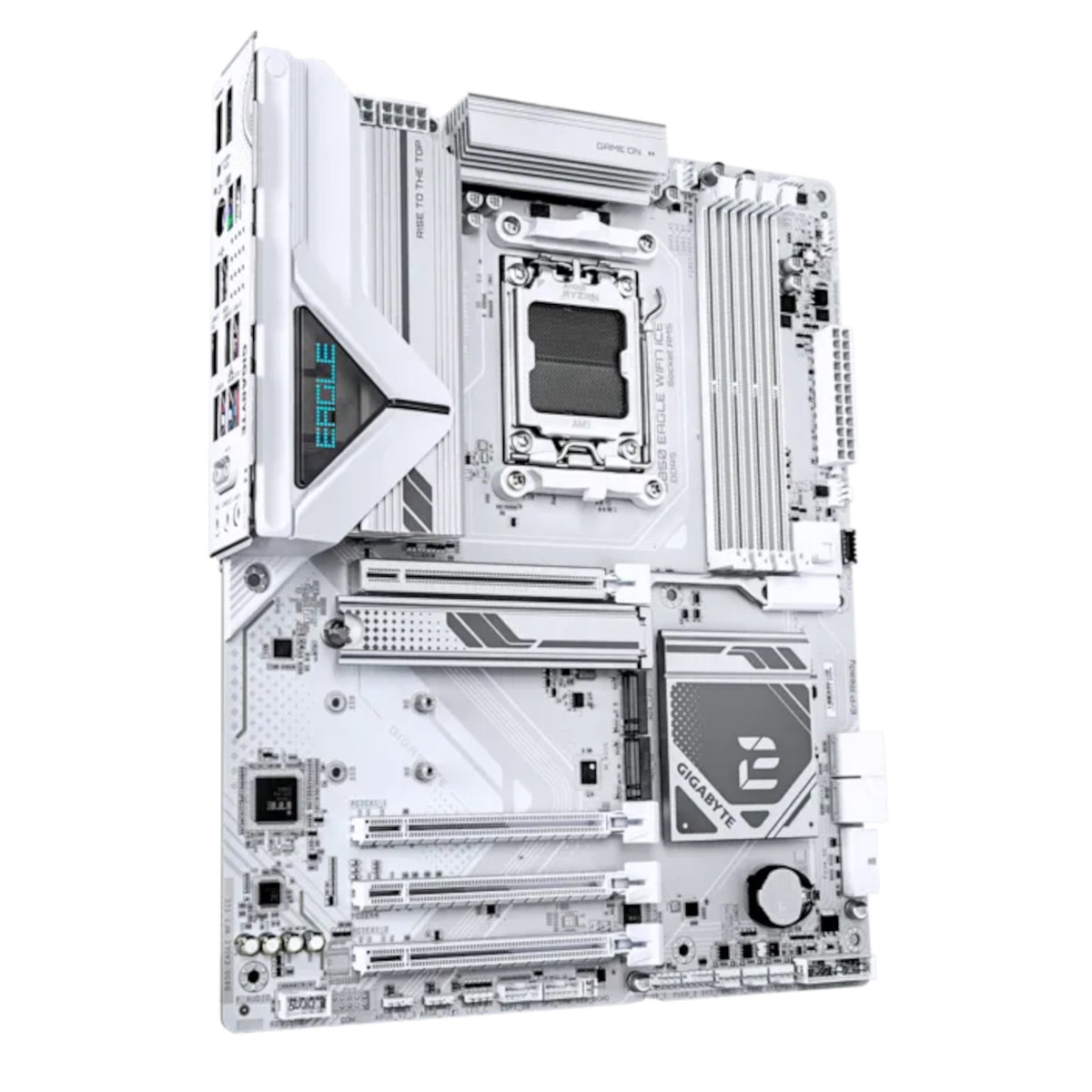 Gigabyte B850 EAGLE ICE WIFI7 White Moderkort