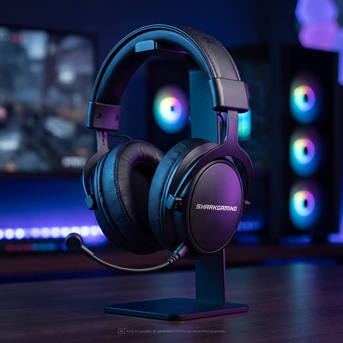 Shark Receptor H70 gaming headset med kabel