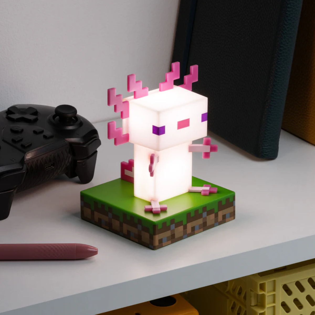 Icon Light - Minecraft Axolotl Lampa