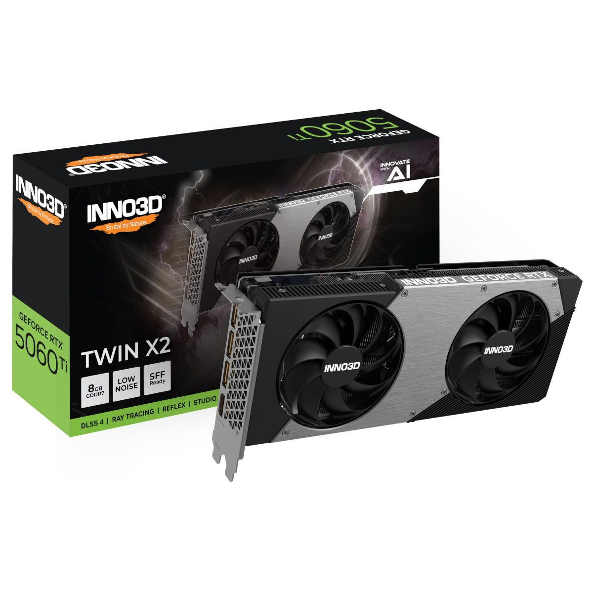 Inno3D GeForce RTX 5060 Ti Twin X2 8GB Grafikkort