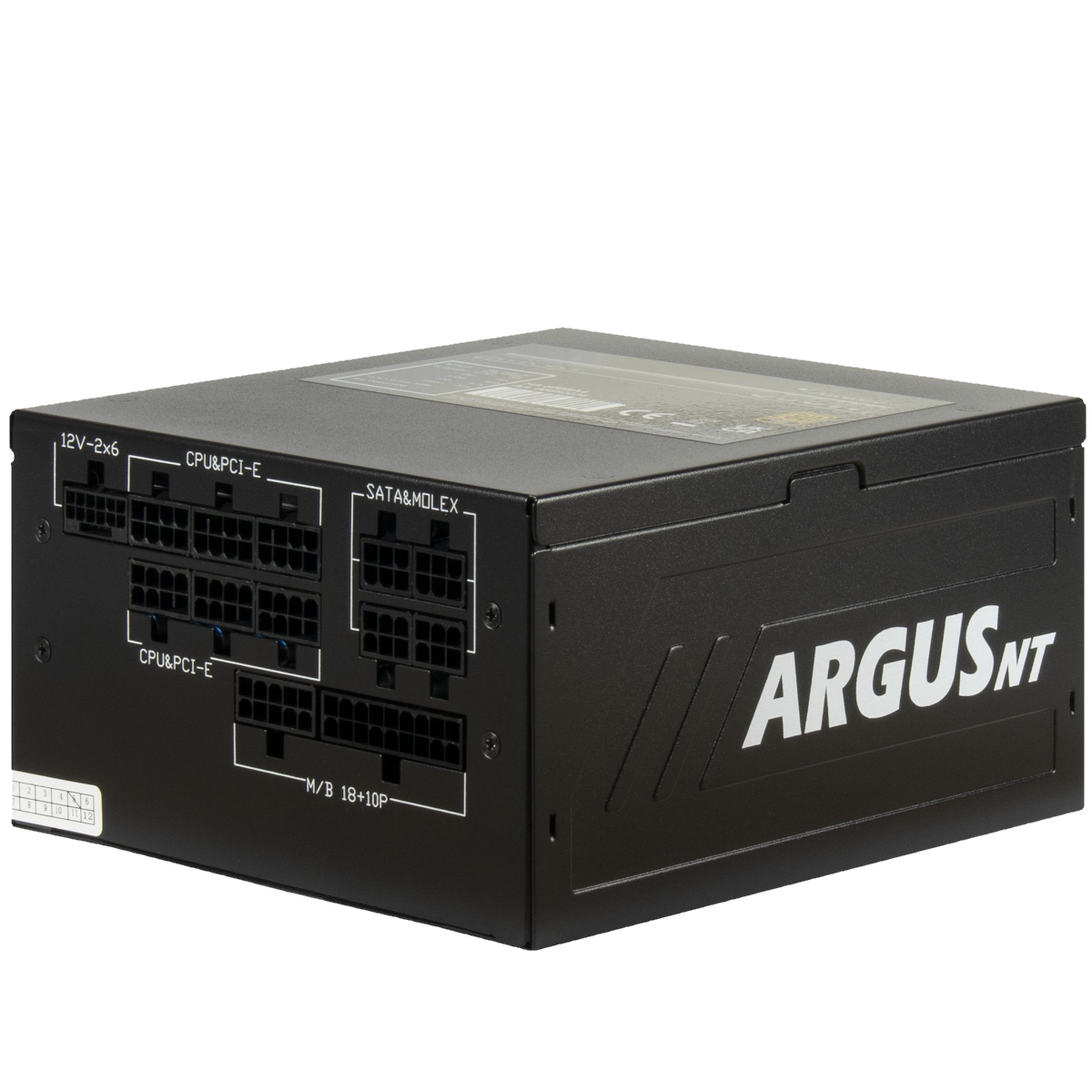 Inter-Tech Argus HA-1200W Gold Strömförsörjning