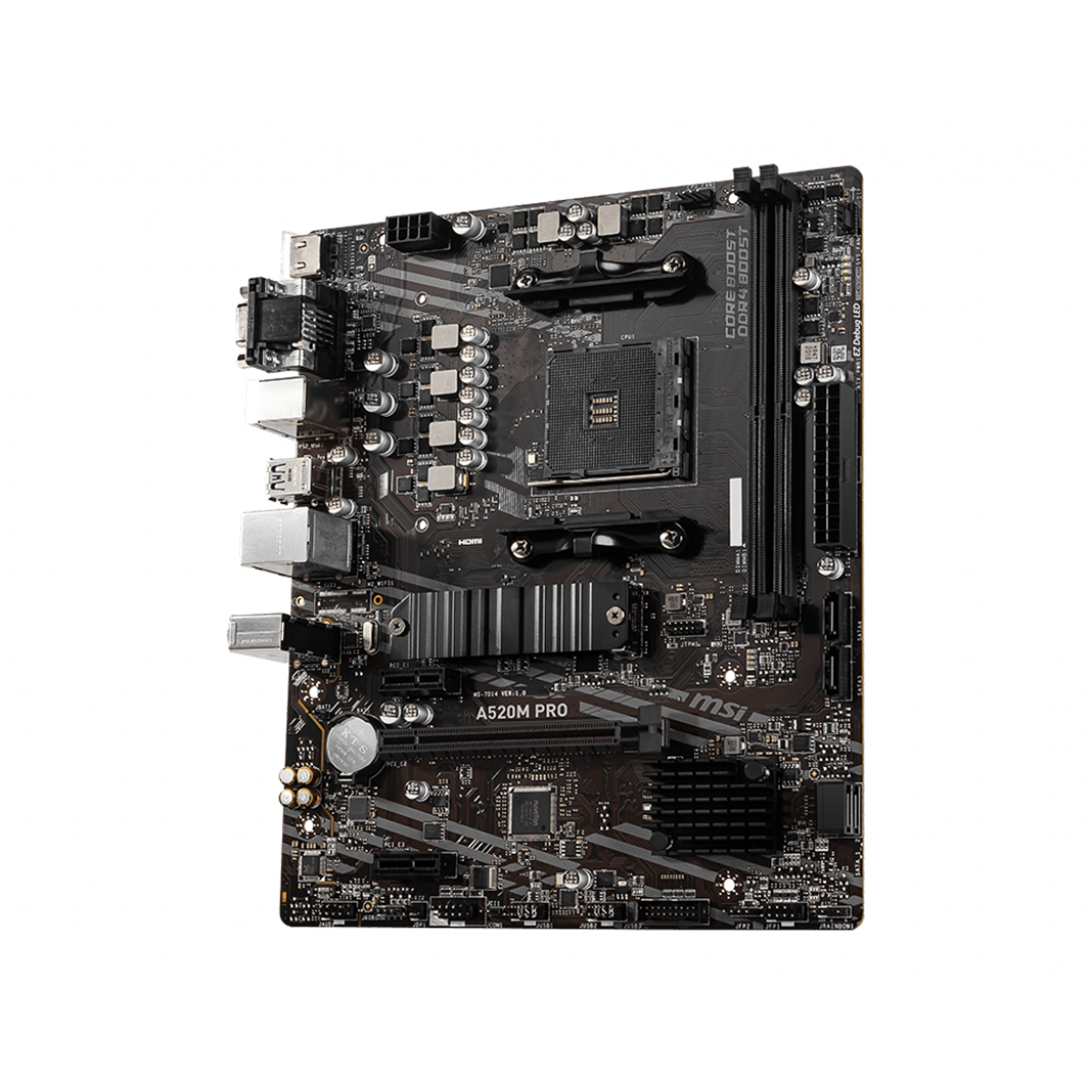 MSI A520M-A PRO DDR4 Moderkort (Utan WIFI)