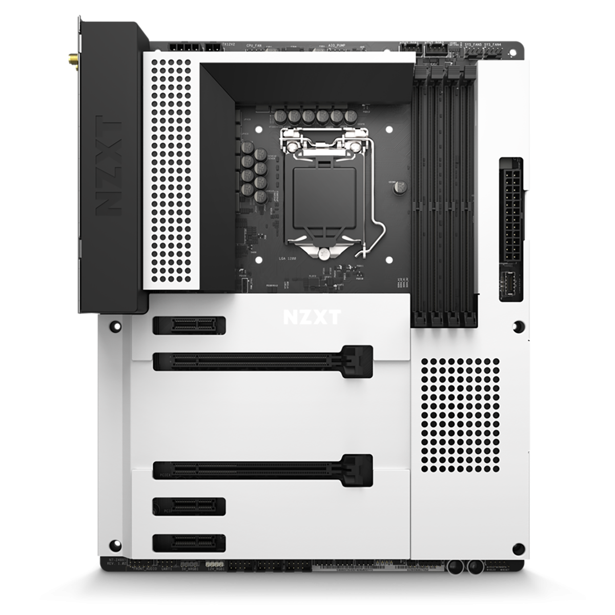 NZXT N7 Z490 Moderkort Demo