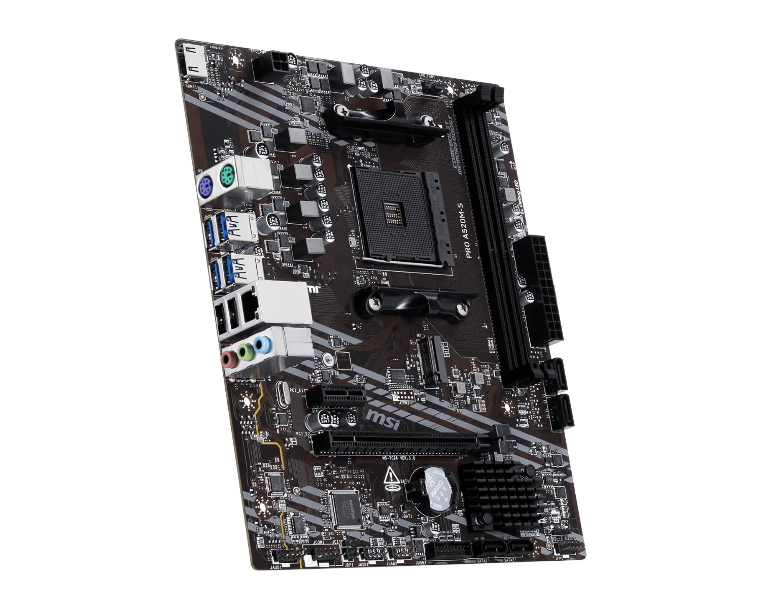 MSI A520M-S DDR4 Moderkort