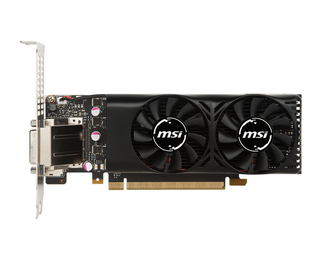 MSI GTX 1050Ti 4GT LP Grafikkort