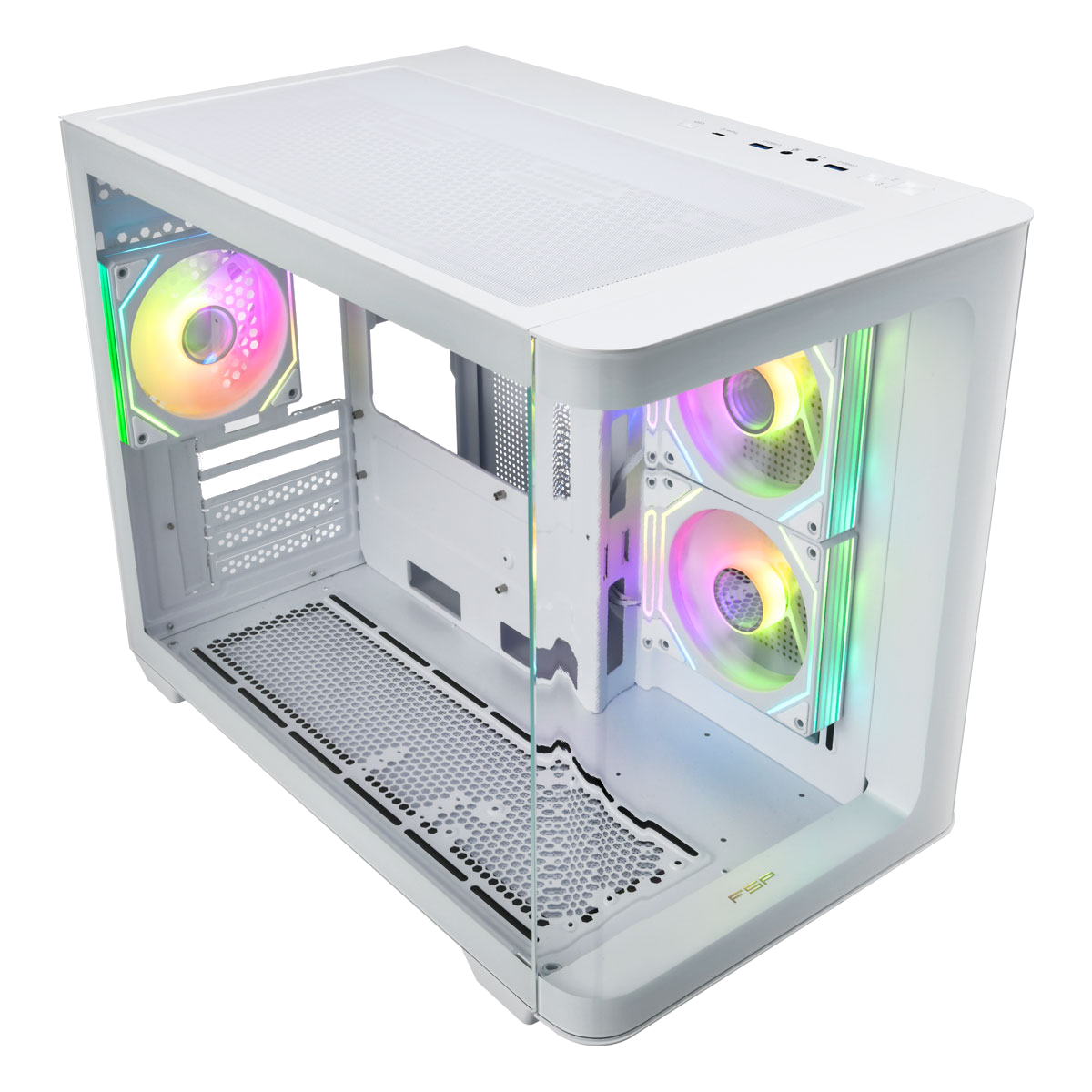 FSP S380 White Chassi