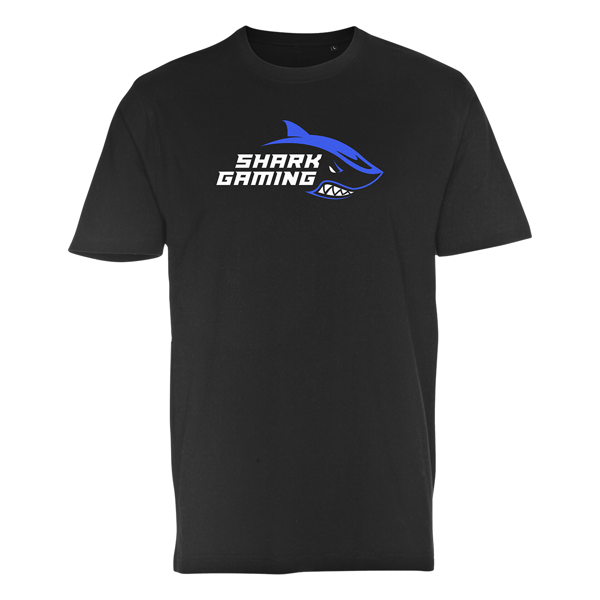 Shark Gaming T-SHIRT (Stort Logo), L