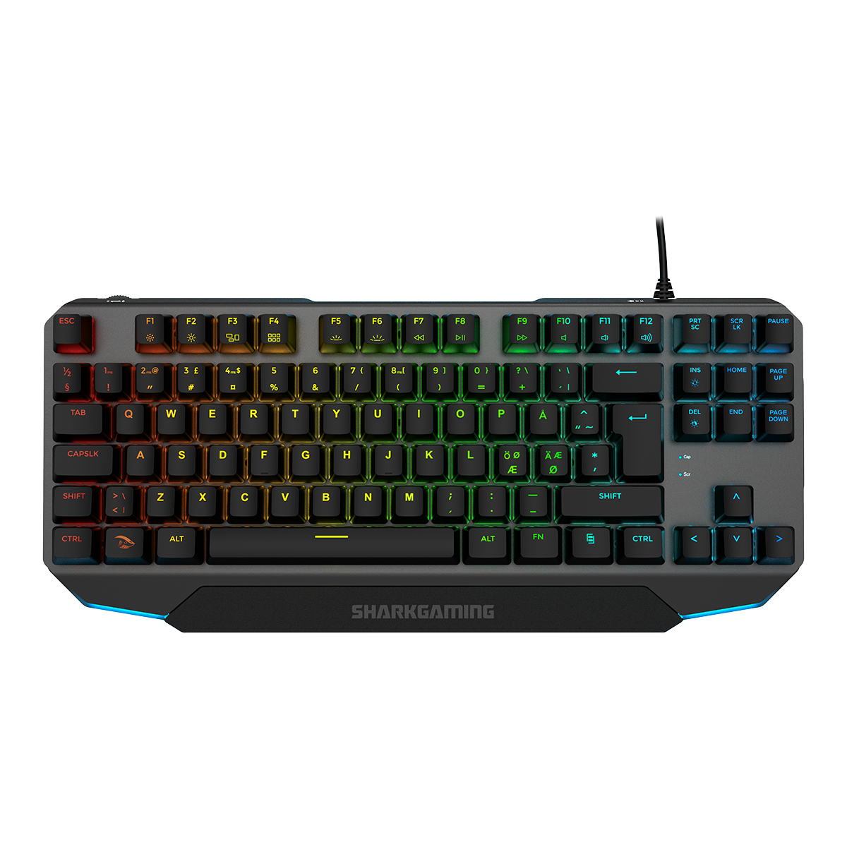 Shark Venator K50-TKL Red Switch Tangentbord