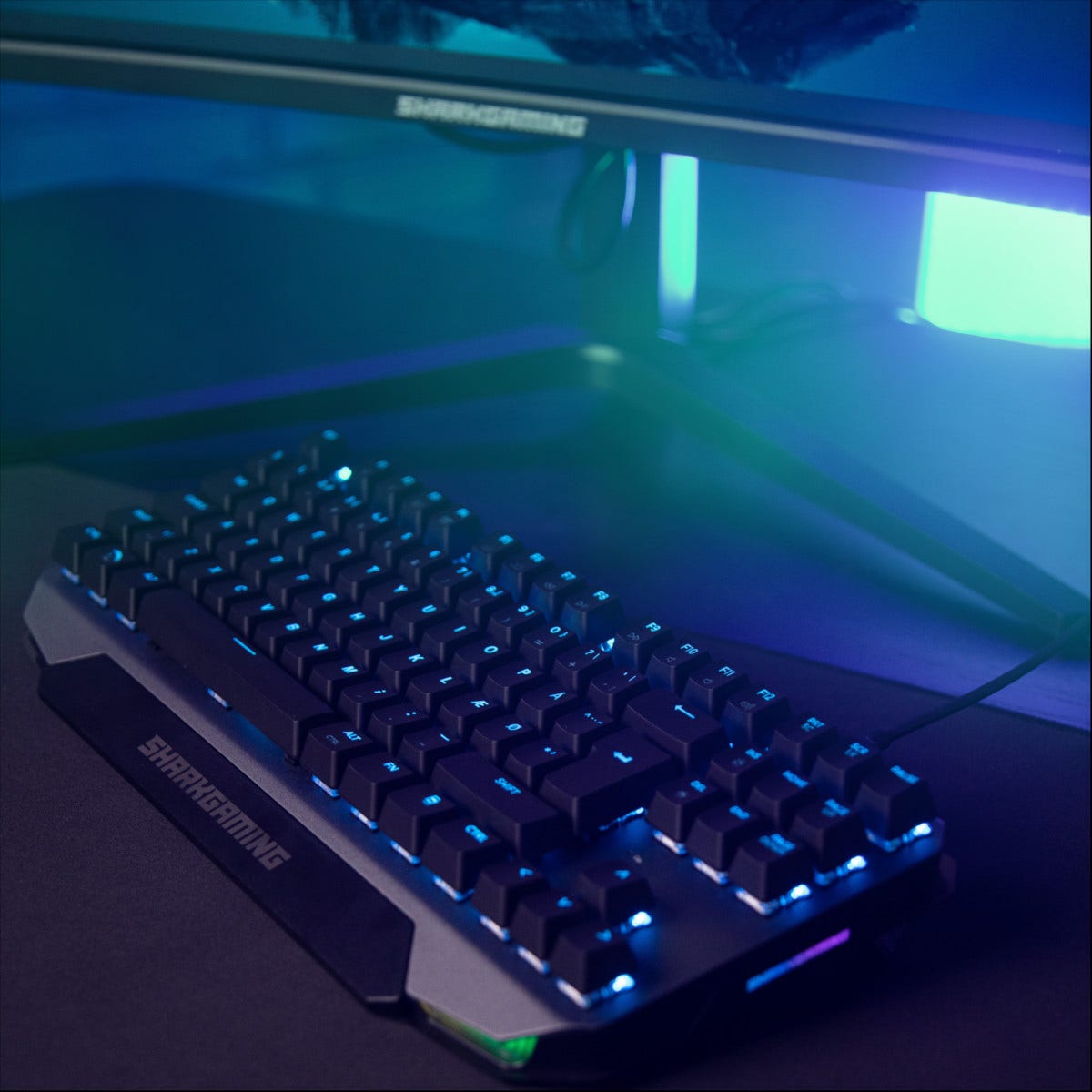 Shark Venator K50-TKL Red Switch Tangentbord