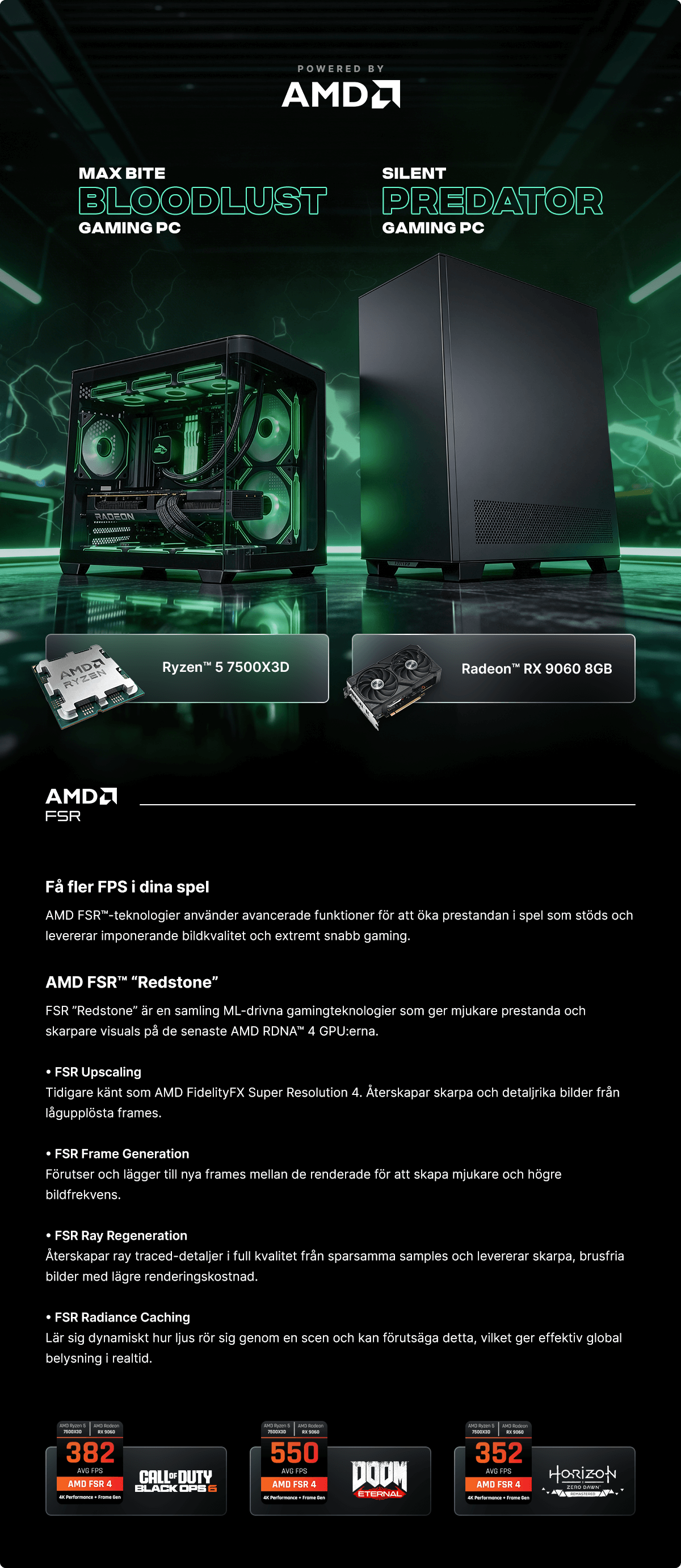 Powered by AMD
