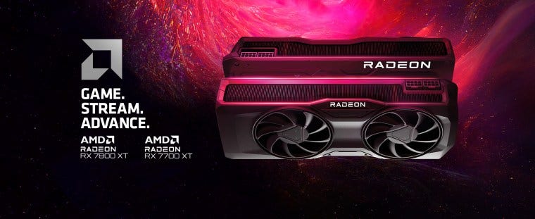 AMD RX 7700XT and 7800XT