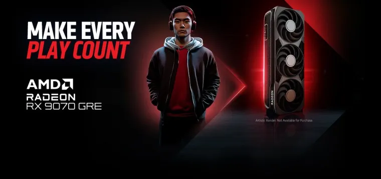 AMD Radeon RX 9070 GRE