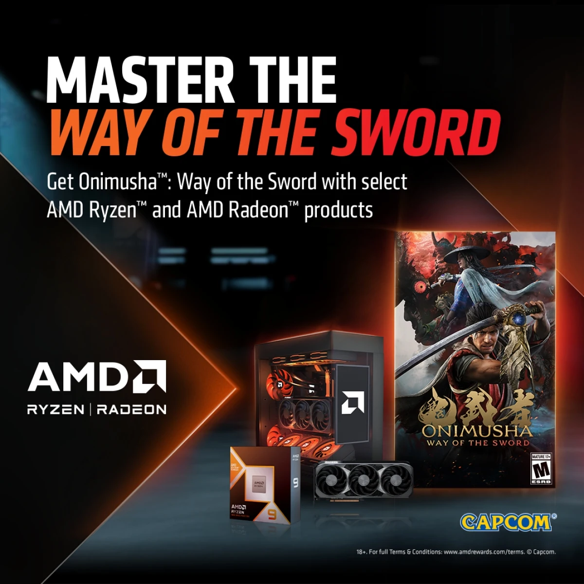 AMD ONIMUSHA Game Bundle Ryzen