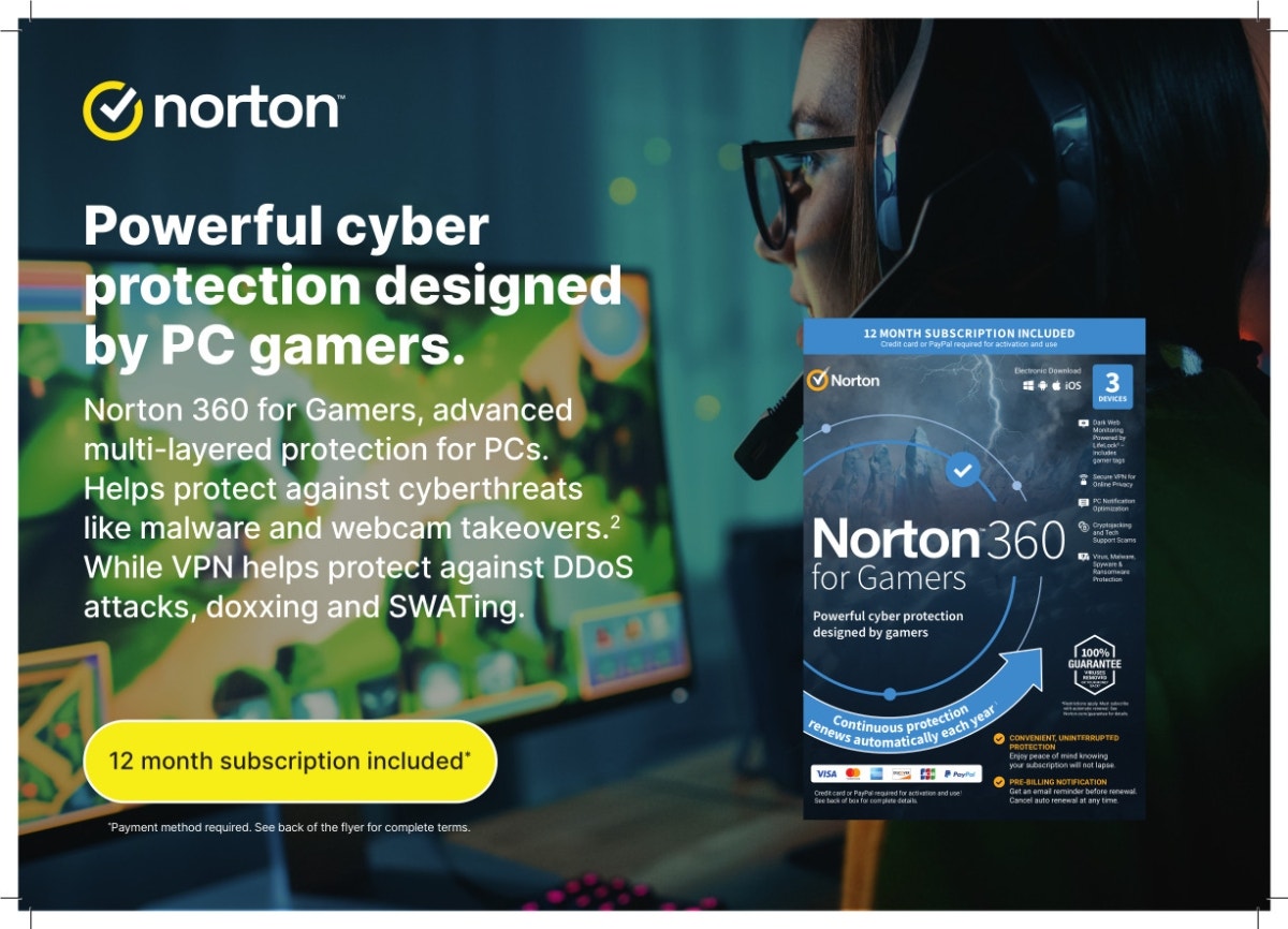 Norton 360 for Gamers