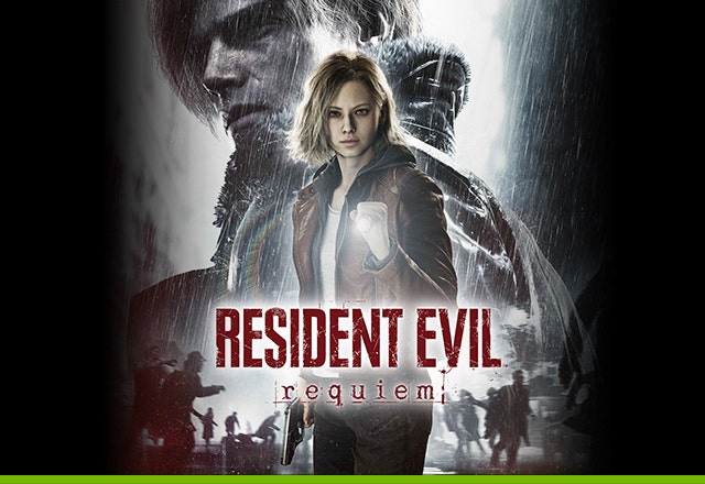 Få Resident Evil Requiem med utvalda GeForce RTX 50-serien. *