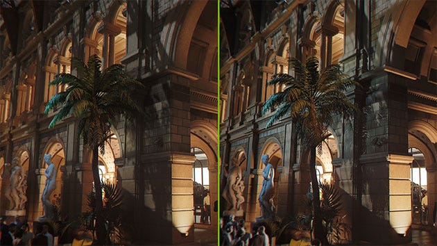 Vägspårning med neural rendering